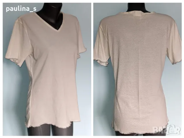 Три броя / Блуза тип туника с V - образно деколте / голям размер, снимка 11 - Туники - 26571778