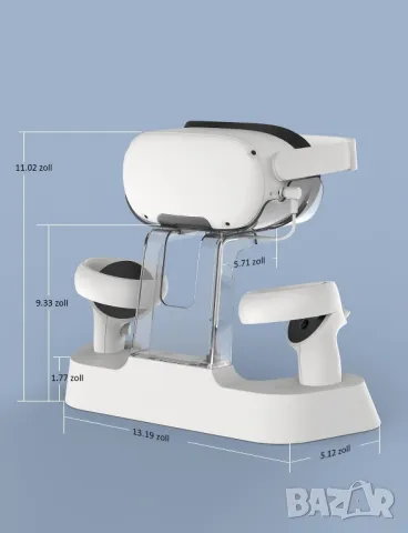 NexiGo Зарядна станция за Oculus Quest 2, Meta Quest 2, снимка 8 - Други игри и конзоли - 47929403