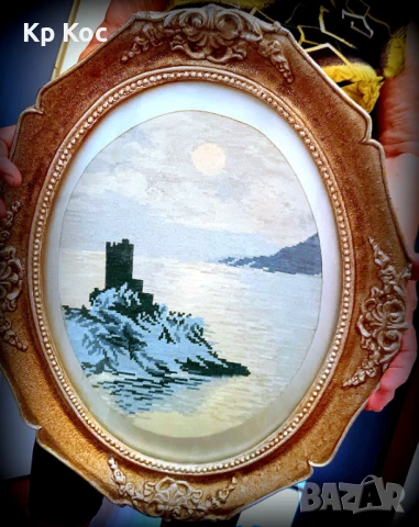 ръчно изработените гоблени по оригинални схеми с висококачествени материали, снимка 4 - Други ценни предмети - 50998859