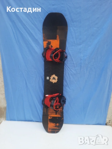 Сноуборд BURTON radius-150см.woodcore-flattop-rocker  с автомати 