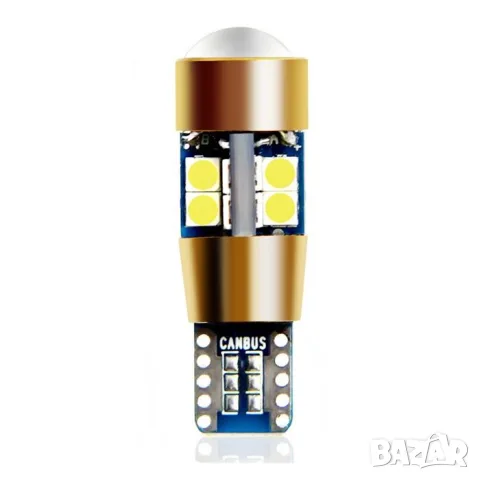 LED крушки T10 3.3cm 12V 2 броя, снимка 3 - Аксесоари и консумативи - 55865030