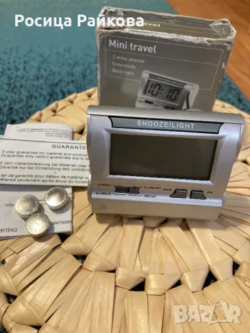 Сгъваем травел часовник, снимка 1