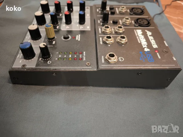 Alesis пулт смесител миксер , снимка 3 - Ресийвъри, усилватели, смесителни пултове - 55972713