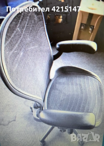 Herman Miller(Aeron)-работен ергономичен офис стол, снимка 3 - Столове - 52245857