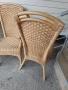 4 броя столове от естествен ратан, снимка 5