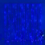 Коледни лампички с 300Led лампи 3 метра на 3 метра ,коледна завеса с дистанционно, снимка 7