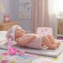Реалистична кукла бебе Little Mommy с аксесоари - 39см, снимка 1