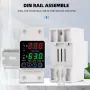Taxnele 63A 230V цифров защитен прекъсвач с двоен дисплей, снимка 5