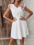Бяла дамска рокля, снимка 1 - Рокли - 41892160