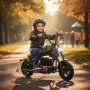 Електрически мини скутер C12B Harley baby, снимка 1