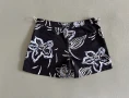 Дамски къси панталони като нови, размер 46, флорален принт, снимка 2