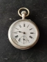 Швейцарски СРЕБЪРЕН джобен часовник 1925г. - ПРОМОЦИЯ, снимка 1