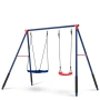 Комплект от 2 метални люлки FunZone - безкрайно забавление на двора, снимка 1