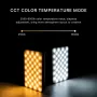 RGB видео светлина/Преносим светодиоден панел за осветяване на камера 3100mAh, снимка 3