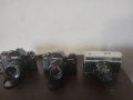 Камери PRAKTICA BC-1, REVUEFLEX SLR, PETRI DREST, ZORKI 4, SOKOL AUTOMAT , снимка 1