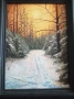 Картина "Зимен пейзаж", снимка 1