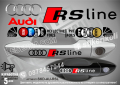 AUDI RS5 стикери дръжки SKD-AU-RS5, снимка 7