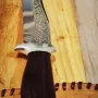 Масивен ловен нож ръчна изработка На П.Неделев!, снимка 4