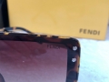 Fendi 2022 дамски слънчеви очила маска с лого, снимка 8