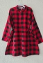 Дамска карирана рокля размер ХЛ-2ХЛ , снимка 8