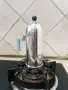 Дизайнерска алуминиева кафеварка Alessi "La Cupola" (6 чаши / 22 см) – Aldo Rossi, снимка 5