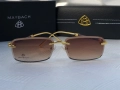 Мъжки слънчеви очила правоъгълни 3 цвята Maybach, снимка 11