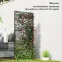 Outsunny Параван за стая 65 x 130 см, свободностоящ,, снимка 2