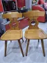 2броя дървени столове, снимка 1