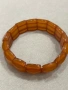 Съветска старинна гривна от натурален лечебен кехлибар , снимка 3