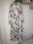 Нова разкошна дълга феерична елегантна женствена рокля волани къдри флорален принт , снимка 8