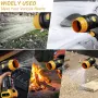 Преносима турбо духалка 1050W, Li-Ion батерия 48V, снимка 10