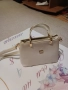 Елегантна дамска бяла чанта с дръжка, снимка 2