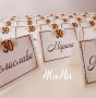 Тейбълкартички с имената на гостите за юбилей , снимка 2