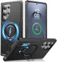 Нов Samsung Galaxy S25 Ultra кейс MagSafe, 360° стойка, удароустойчив калъф, снимка 1