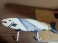Дървена закачалка Риба, снимка 1