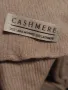 CASHMERE Вълна, Кашмир Огромен шал 220/80 см., снимка 3