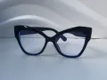 Модерни прозрачни дамски очила за компютър, снимка 5