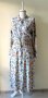 Zara дълга елегантна рокля , снимка 1 - Рокли - 44208743