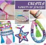 Нов комплект за изработка на гривни за момичета 6-12 години | DIY Подарък Деца, снимка 6