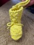 Бебешки плетени чорапки , снимка 2