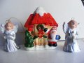 Коледни ,керамични фигурки, снимка 1 - Декорация за дома - 39055897