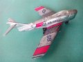 Модел на изтребител Ф 86, снимка 4