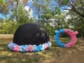 Бял замък / батути под наем, снимка 1