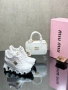 Miu Miu Дамски Маратонки На Платформа👟Дамски Спортни Обувки Миу Миу - Различни Цветове Код SK606, снимка 12