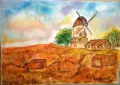 Картина "Вятърна мелница", снимка 1