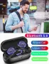 Нови Безжични слушалки Спортни с кутия за зареждане Earbuds за музика, снимка 5