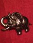 СТАРА БРОШКА - СЛОНЧЕ БРОНЗ ПОЗЛАТА СТАРО ВИНТИДЖ БИЖУ 22813, снимка 2