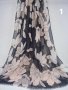 Дамски красив сатенен шал 1.80х0.90см, снимка 1 - Шалове - 44489480