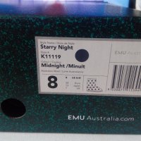 Детски ботуши EMU AUSTRALIA Starry Night цвят Midnight K11119, снимка 1 - Детски боти и ботуши - 40329054