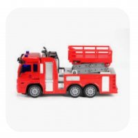 Детска пожарна кола с дистанционно управление и повдигащ стълб, звук и светлини, снимка 2 - Коли, камиони, мотори, писти - 38941590
